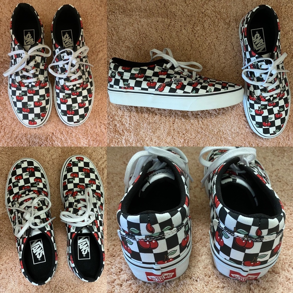Women’s size 7 Cherry Vans